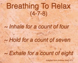 breathing to relax